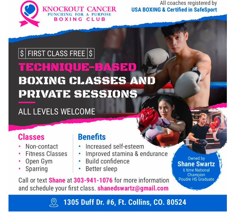 Knockout Cancer Boxing Club business image in Fort Collins, CO